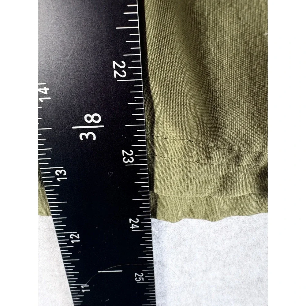 Orvis Cargo Shorts Mens 40 Olive Green Lightweight Relaxed Fit Workwear Durable